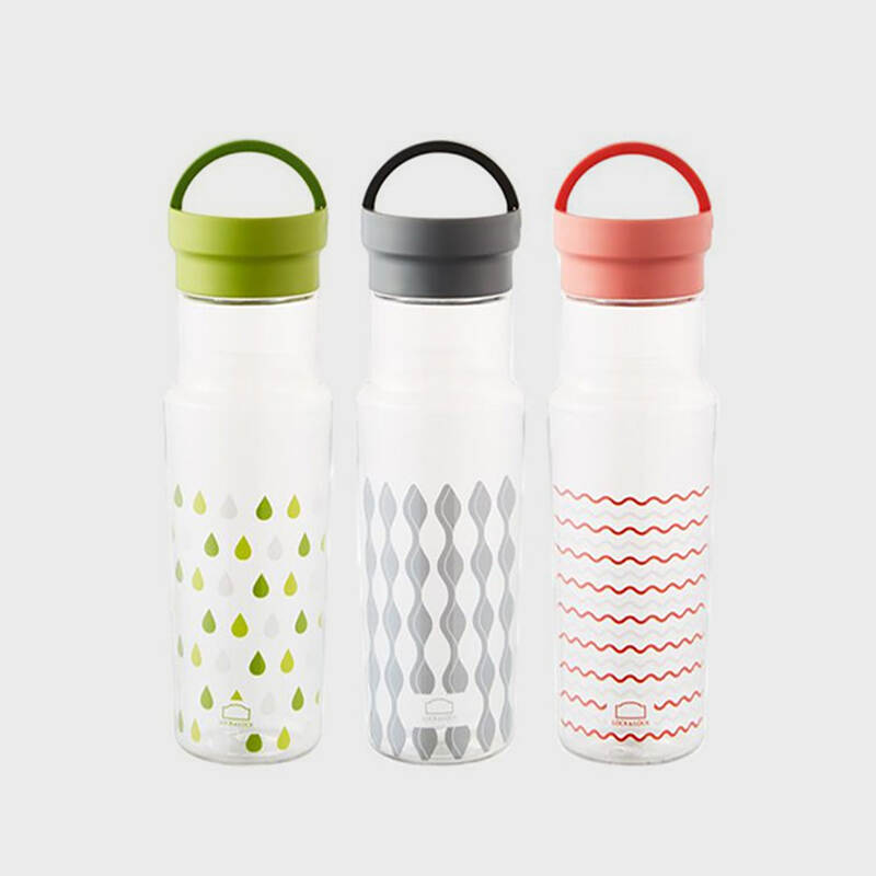 Bình Nước Nhựa Tritan Handle 500ml - 3 Màu (Xanh Lá, Xám, Hồng) - LocknLock - ABF692 image number null